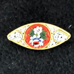 Micro Mosaic Brooch